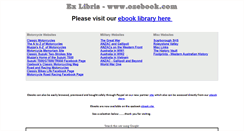 Desktop Screenshot of ozebook.com